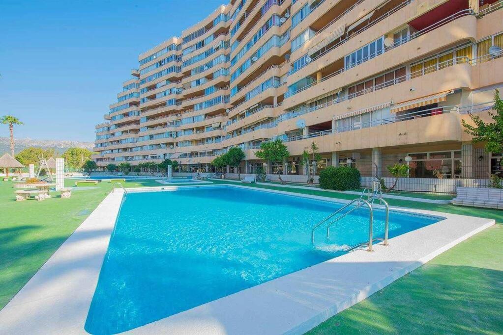 Apartamento En Calpe En 1ª Linea De Playa. Aguamarina Bagian luar foto
